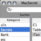 MacSecret Mac OS X