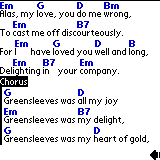 Song View in Full Screen Mode